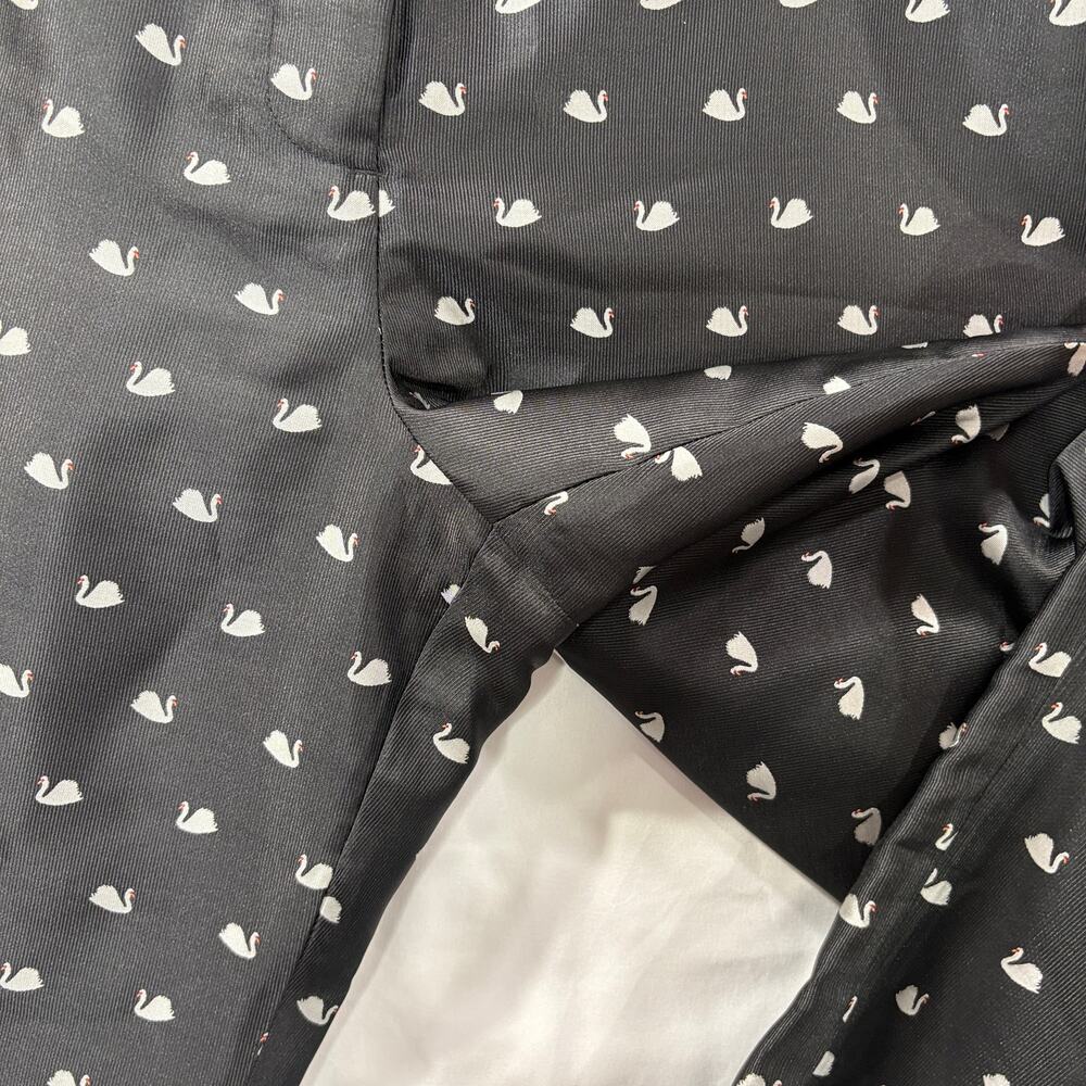 Rsvp By Talbots Size 16 Swan Print Cigarette Pant… - image 7